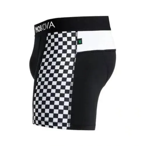 MOSKOVA/ BOXER/ M2S POLYAMIDE - CHECKER BLACK