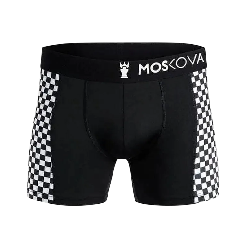 MOSKOVA/ BOXER/ M2S POLYAMIDE - CHECKER BLACK