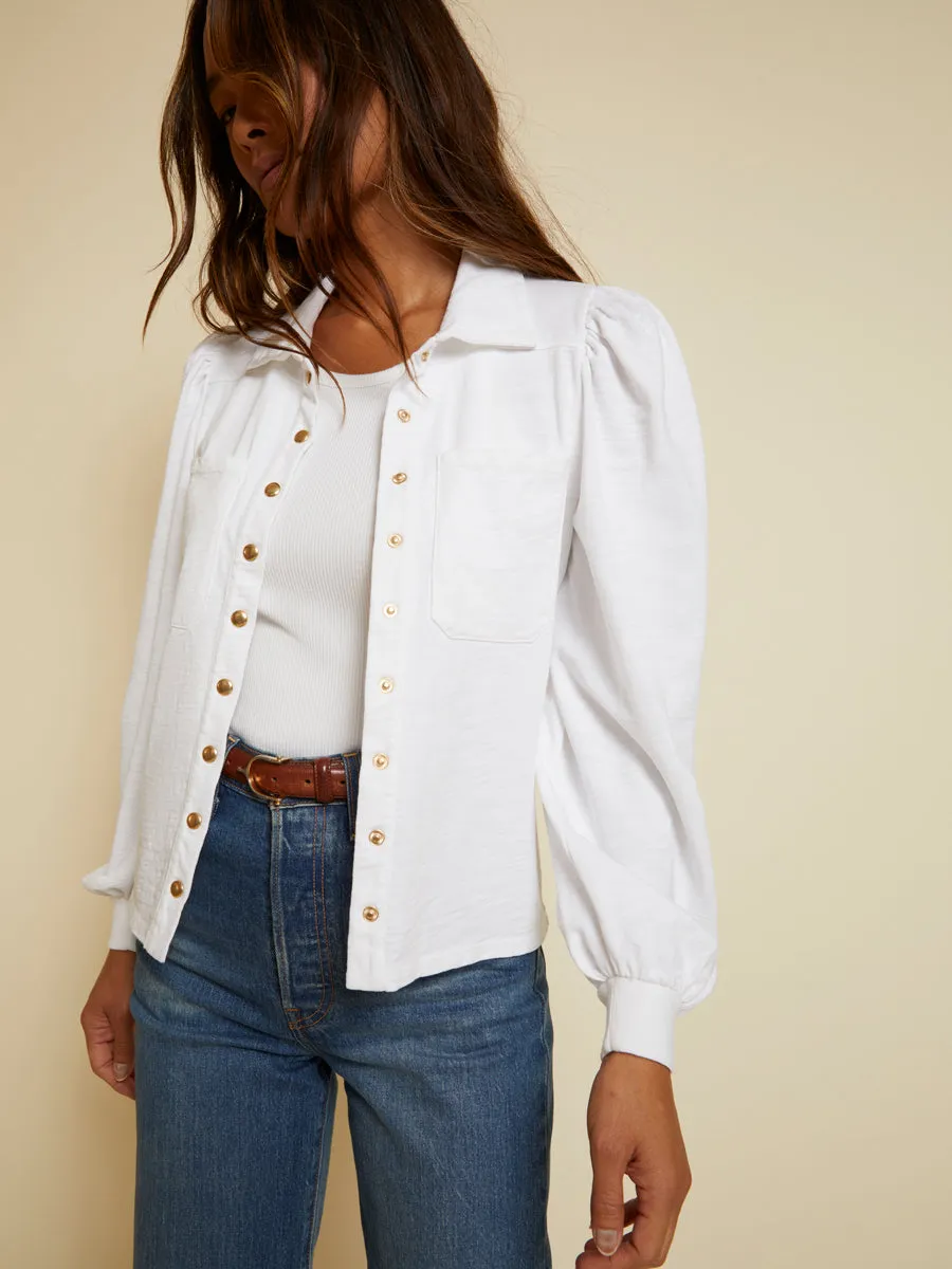 Nation LTD - Desta Femme Top in Optic White