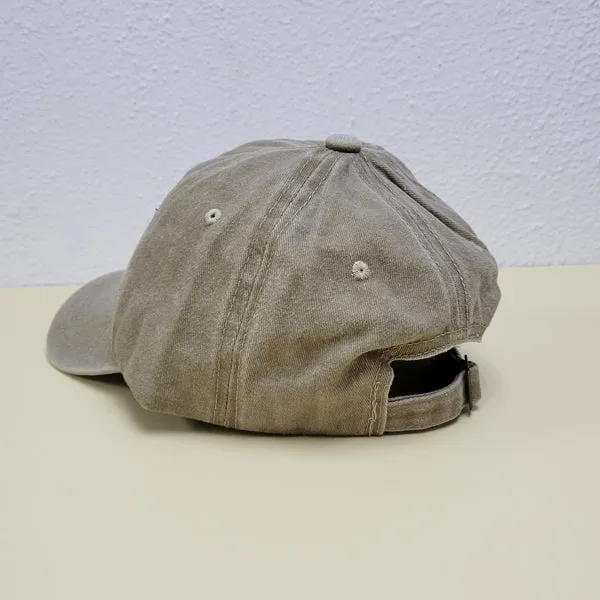 New York Embroidery Khaki Adjustable Baseball Cap 紐約刺繡卡其色可調節棒球帽 KCHT2385