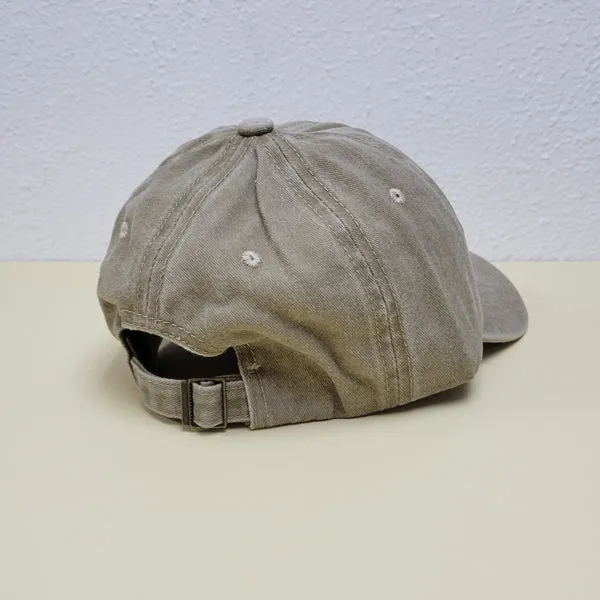 New York Embroidery Khaki Adjustable Baseball Cap 紐約刺繡卡其色可調節棒球帽 KCHT2385