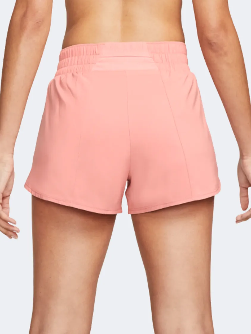 Nike Swoosh  Women Running Short Red Stardust/Pink