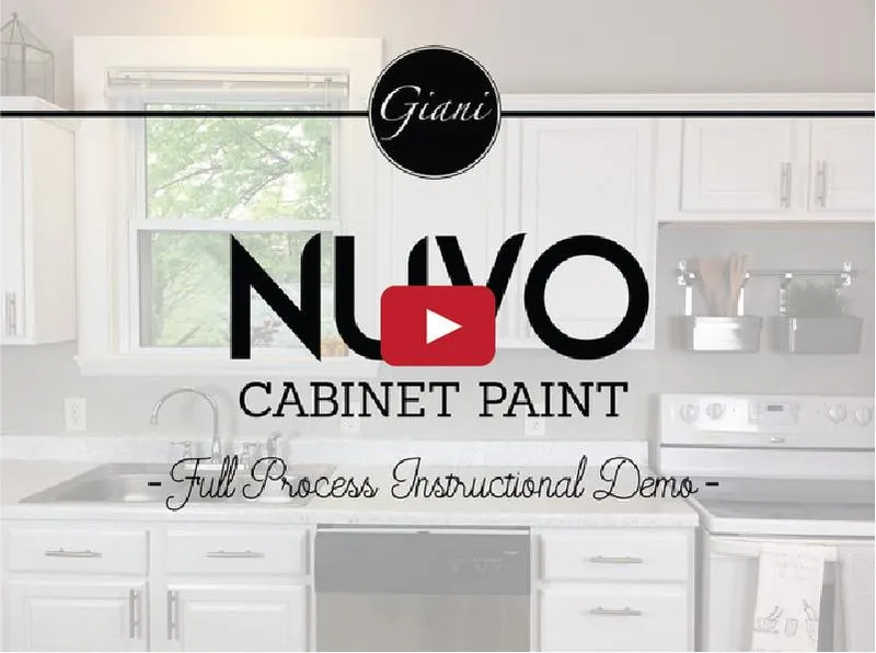 Nuvo Black Deco Cabinet Paint Kit