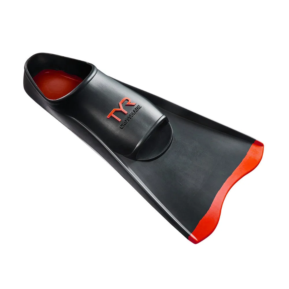 Open Box TYR Unisex Adult Crossblade Dive Fins 2.0 - Red, Size: Medium (Men's Shoe 7-9 , Women's 8.5-10.5)