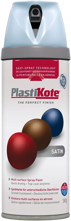 Plastikote Plasti-kote Premium Satin Baby Blue 400ml