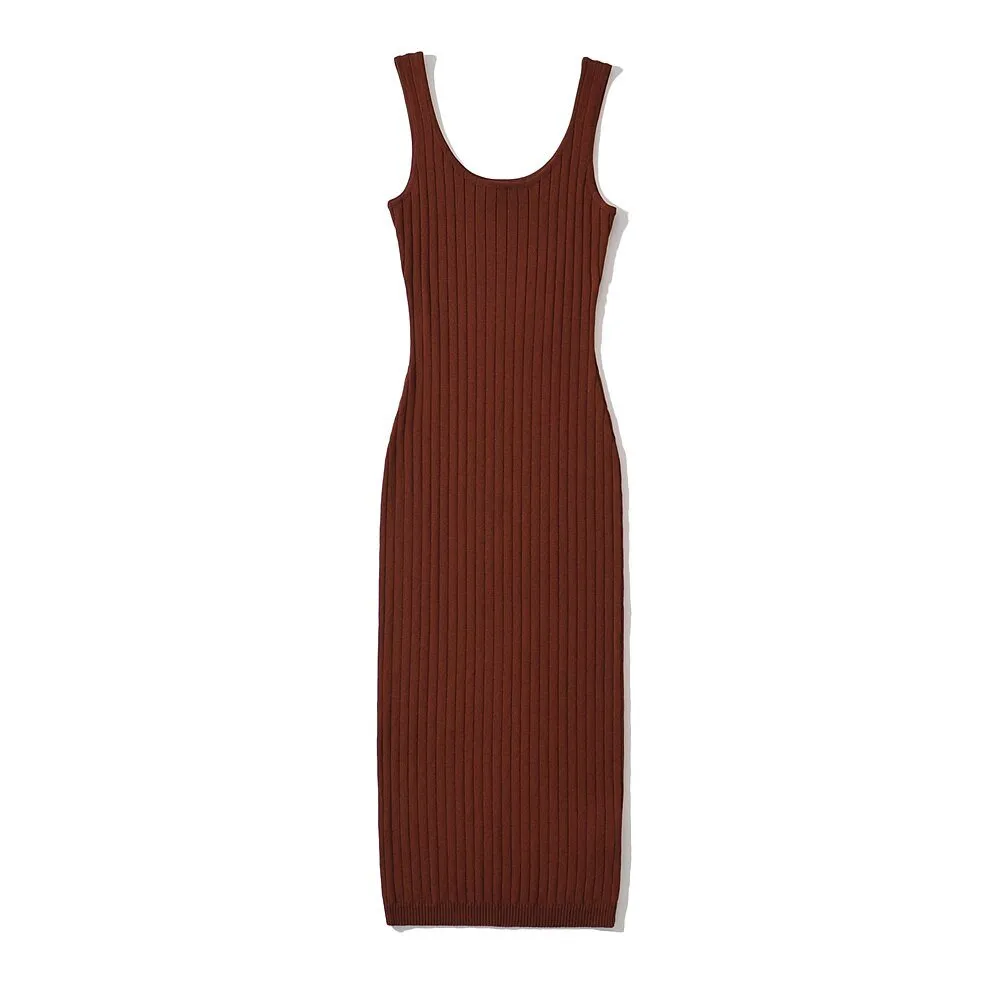 Pre Order:  Simple Bodycon Knit Dress