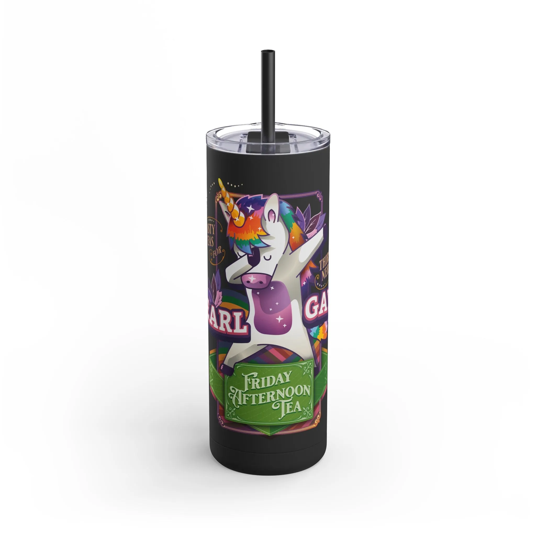 "Unity the Unicorn" Earl Gay Tumbler