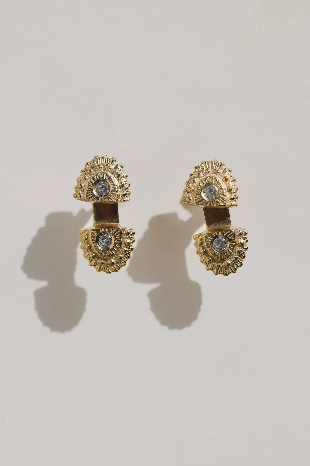 Relic Studs - Gold Vermeil