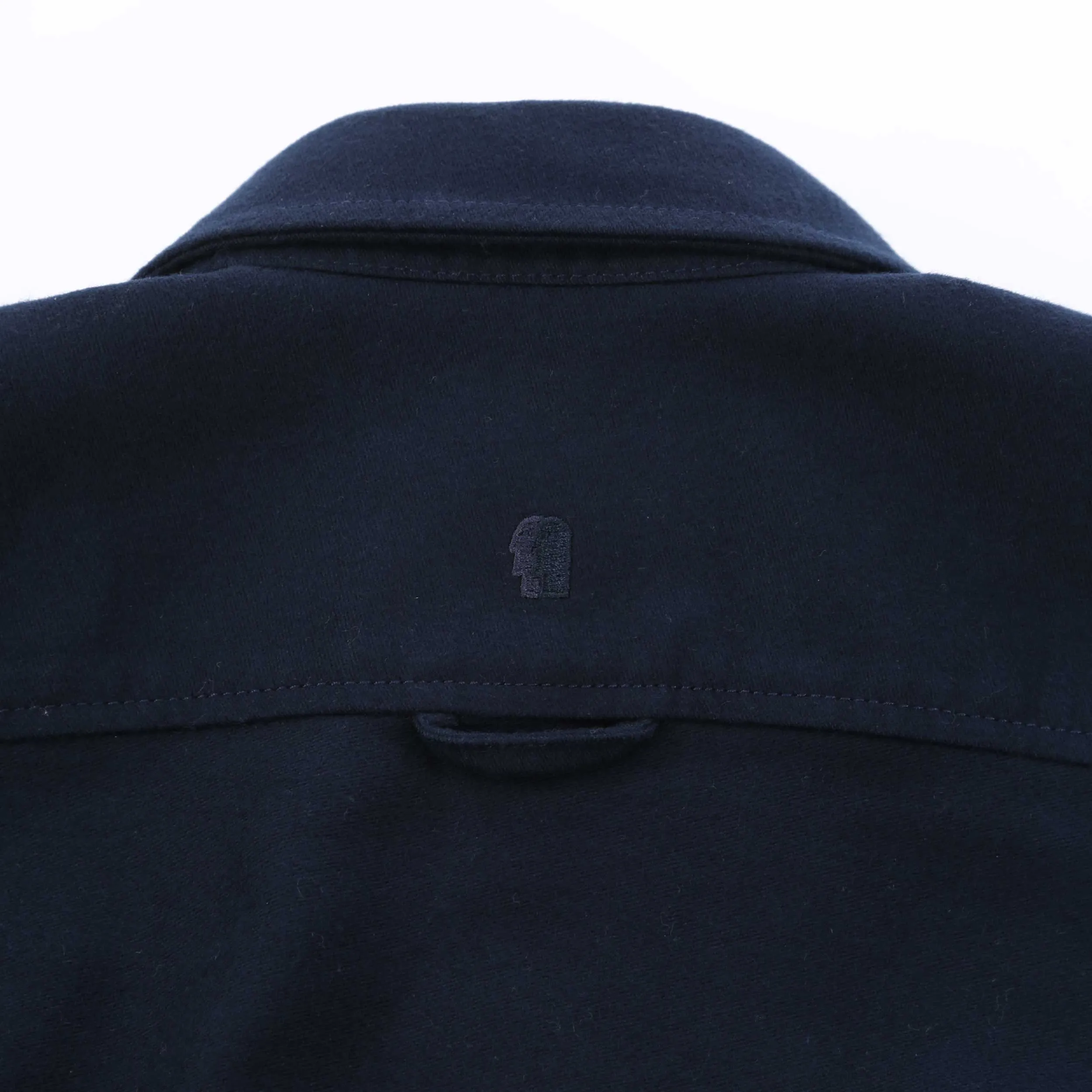 Remus Uomo Moleskin Overshirt in Navy