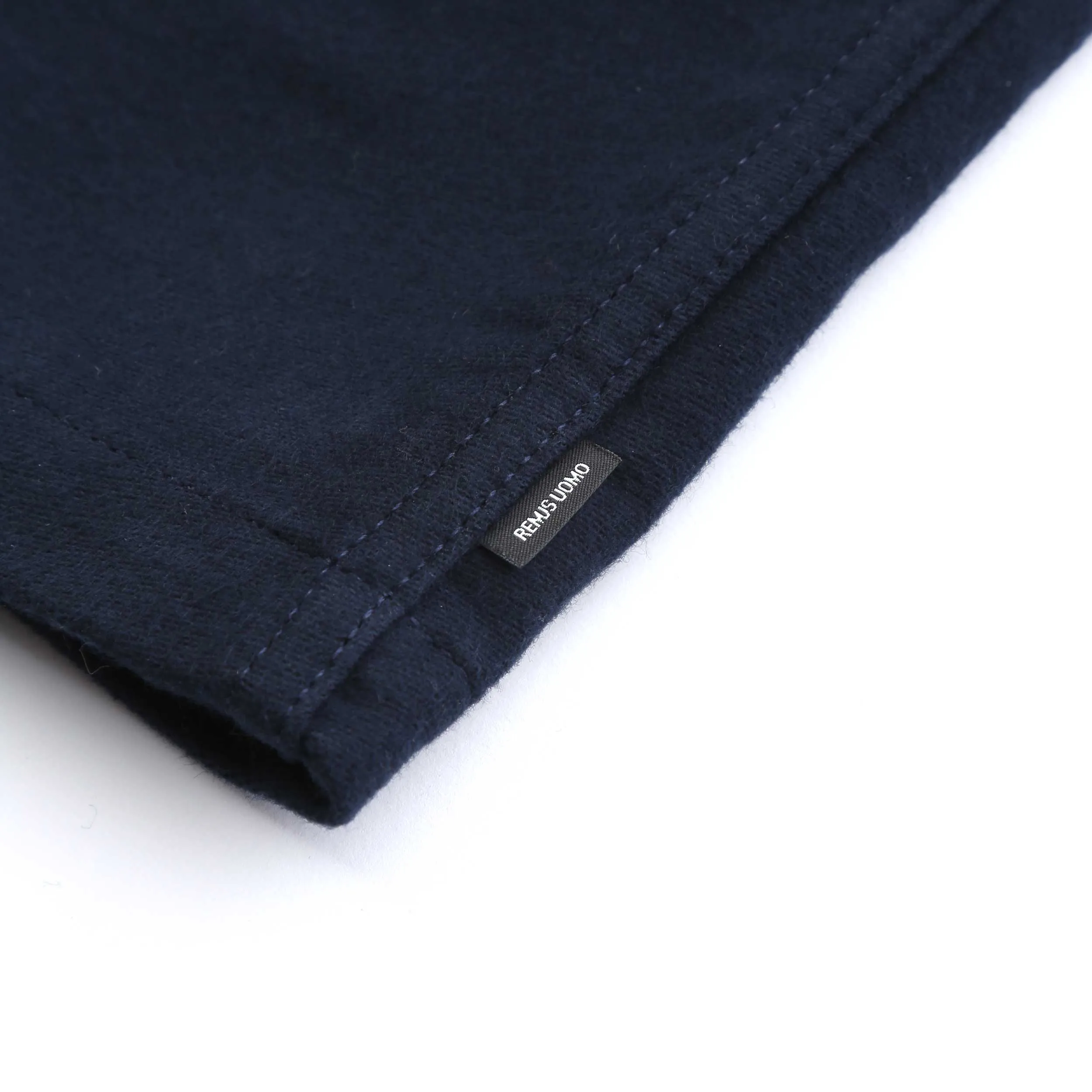 Remus Uomo Moleskin Overshirt in Navy