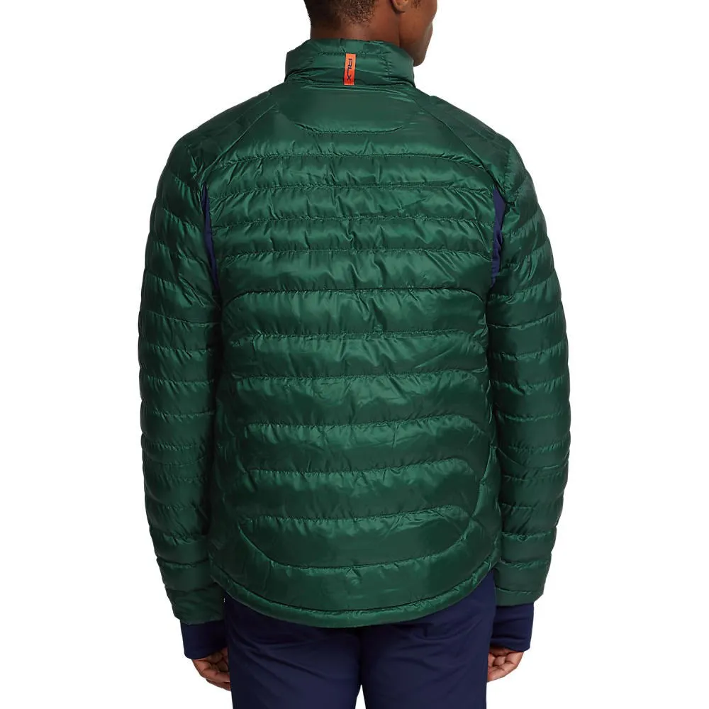 RLX Ralph Lauren Pivot Water Repellent Insulated Bomber Jacket - Hunt Club Green