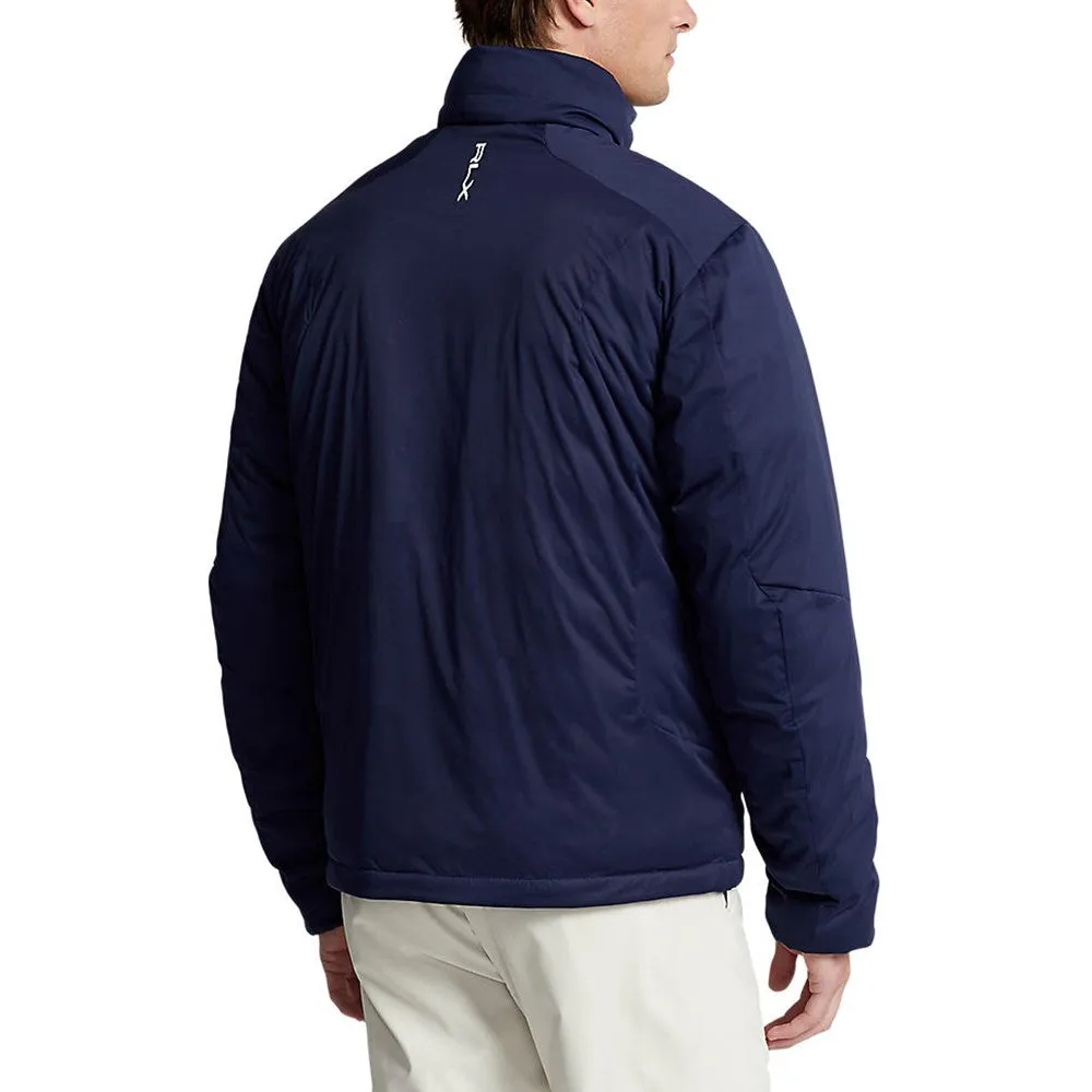 RLX Ralph Lauren Water-Repellent Softshell Hooded Jacket - French Navy