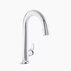 Sensate Touchless Pull-Down Kitchen Faucet in Polished Chrome