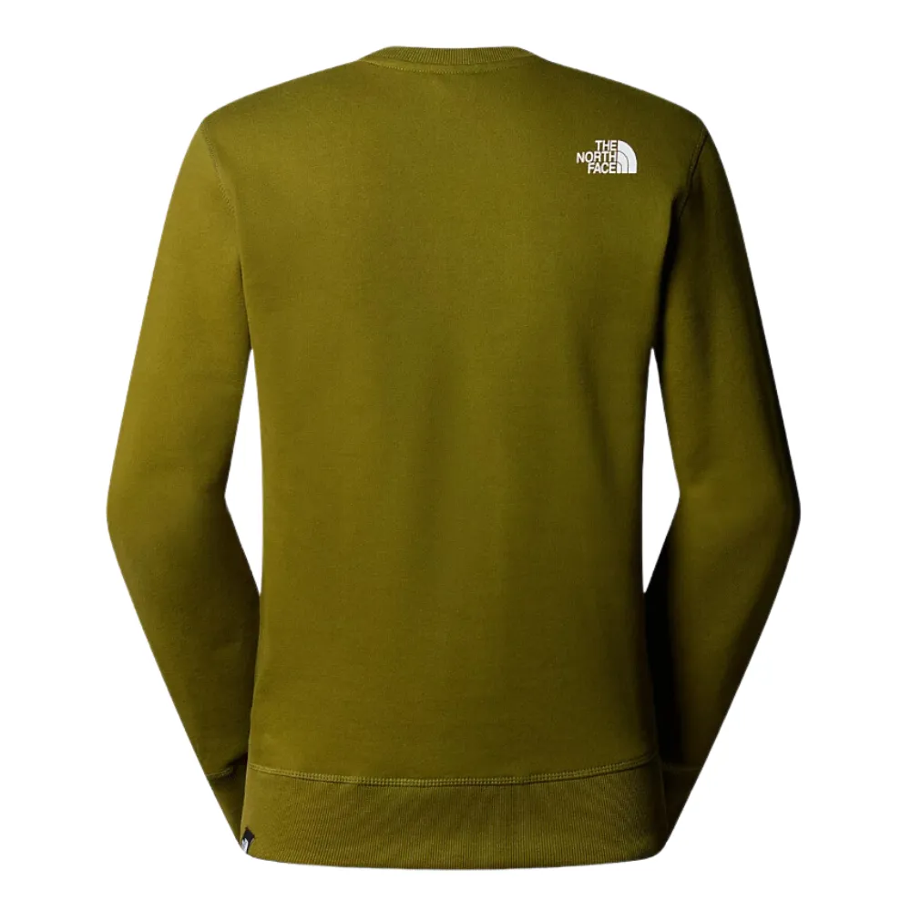 Simple Dome Crew Sweatshirt Forest Olive