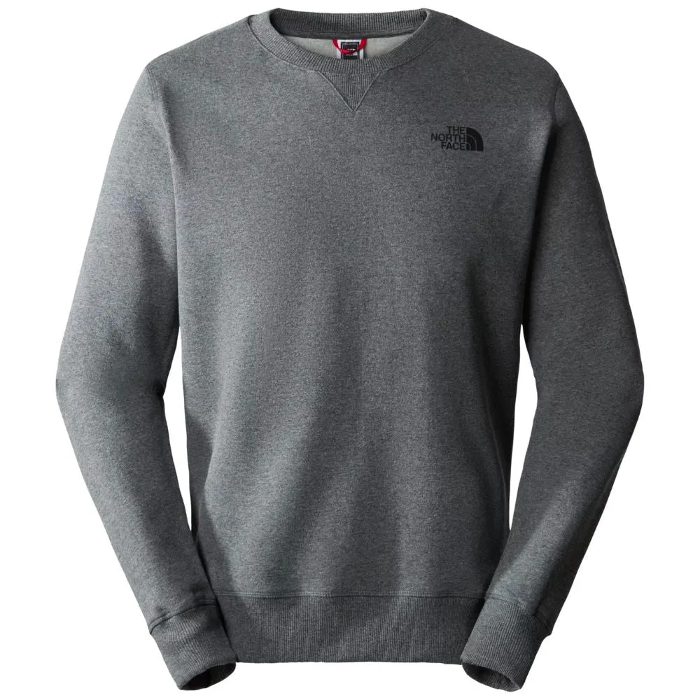 Simple Dome Crew Sweatshirt Medium Grey Heather