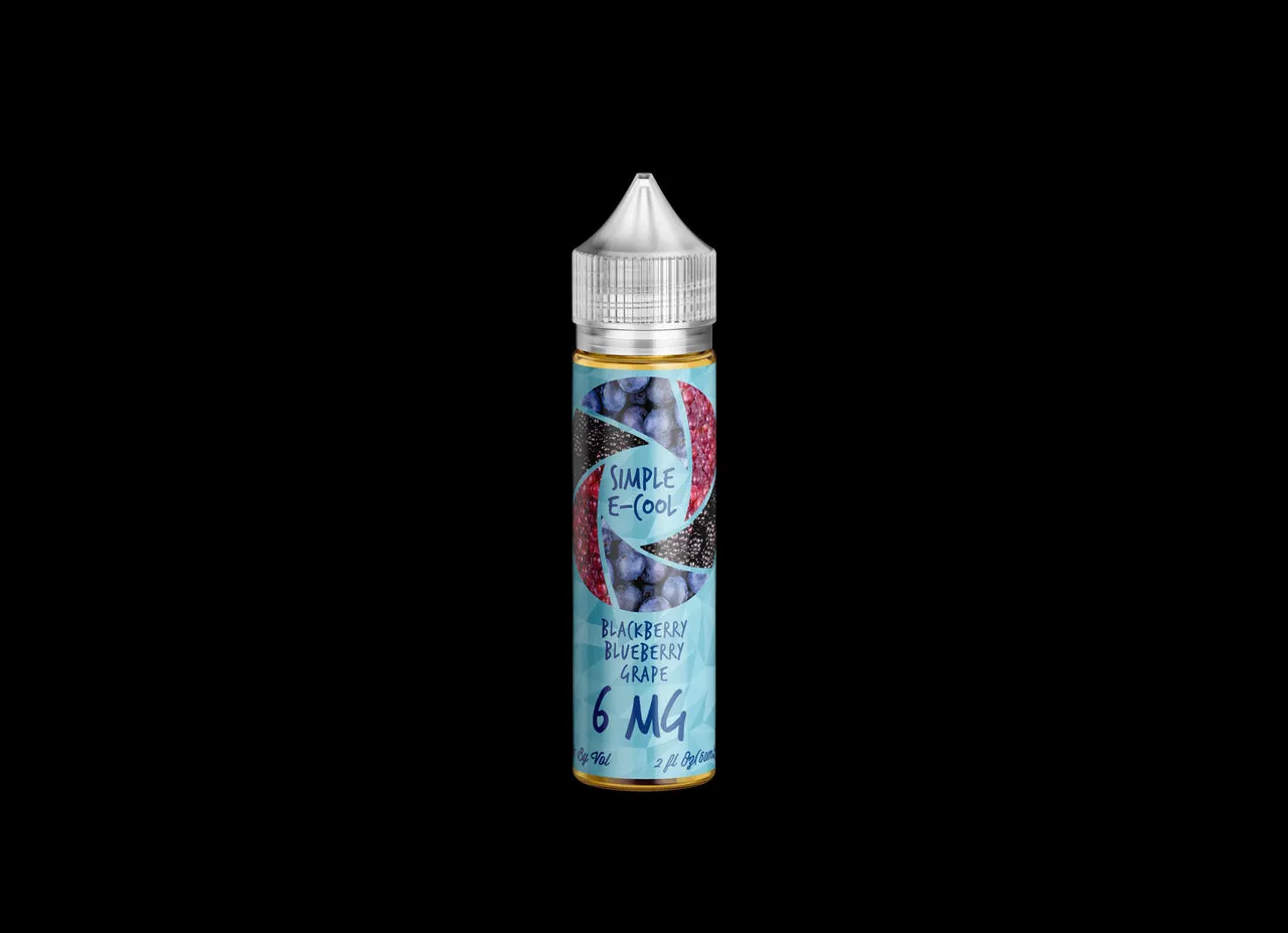 Simple E-Cool - Blackberry Blueberry Grape Menthol