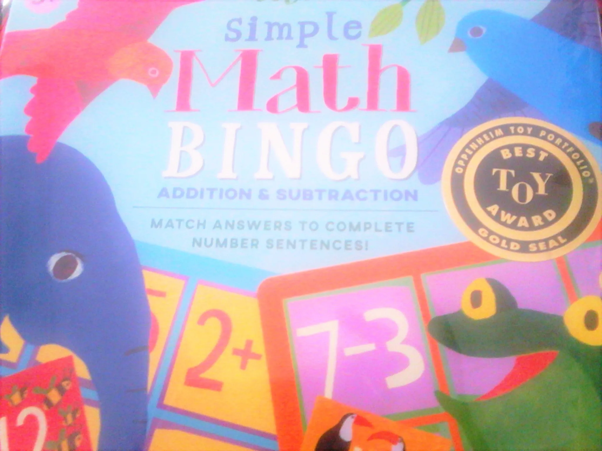 Simple Math Lotto/Bingo (Addition & Subtraction)