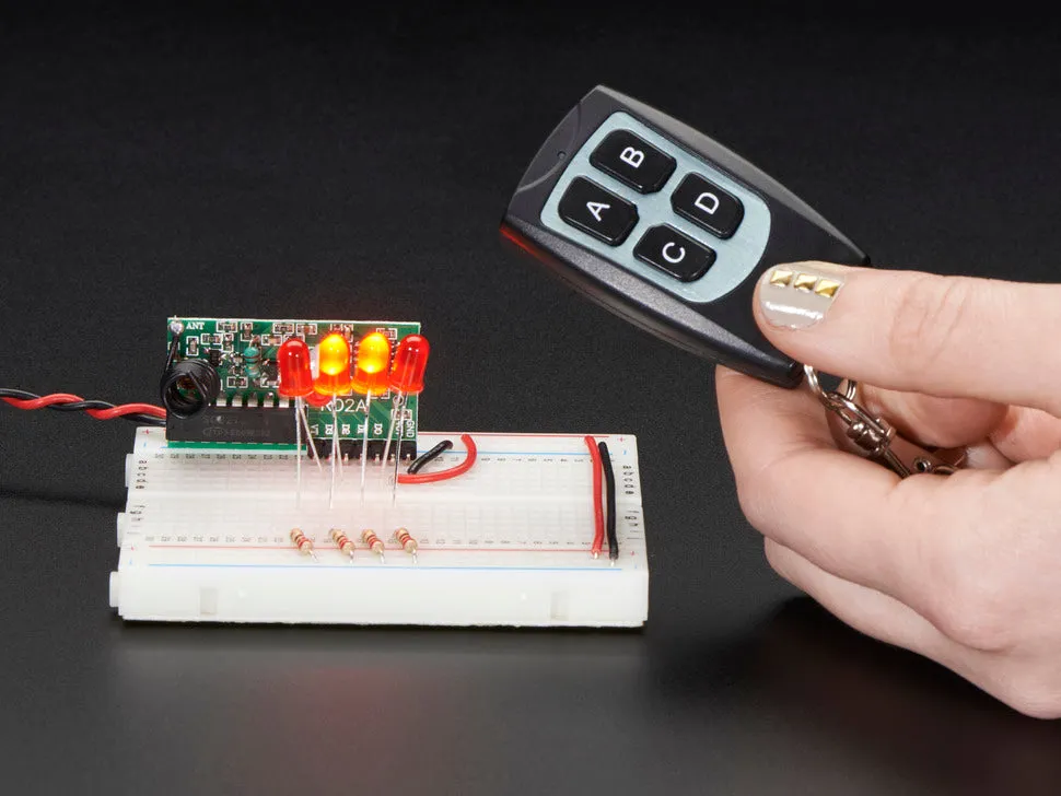 Simple RF T4 Receiver - 315MHz Toggle Type