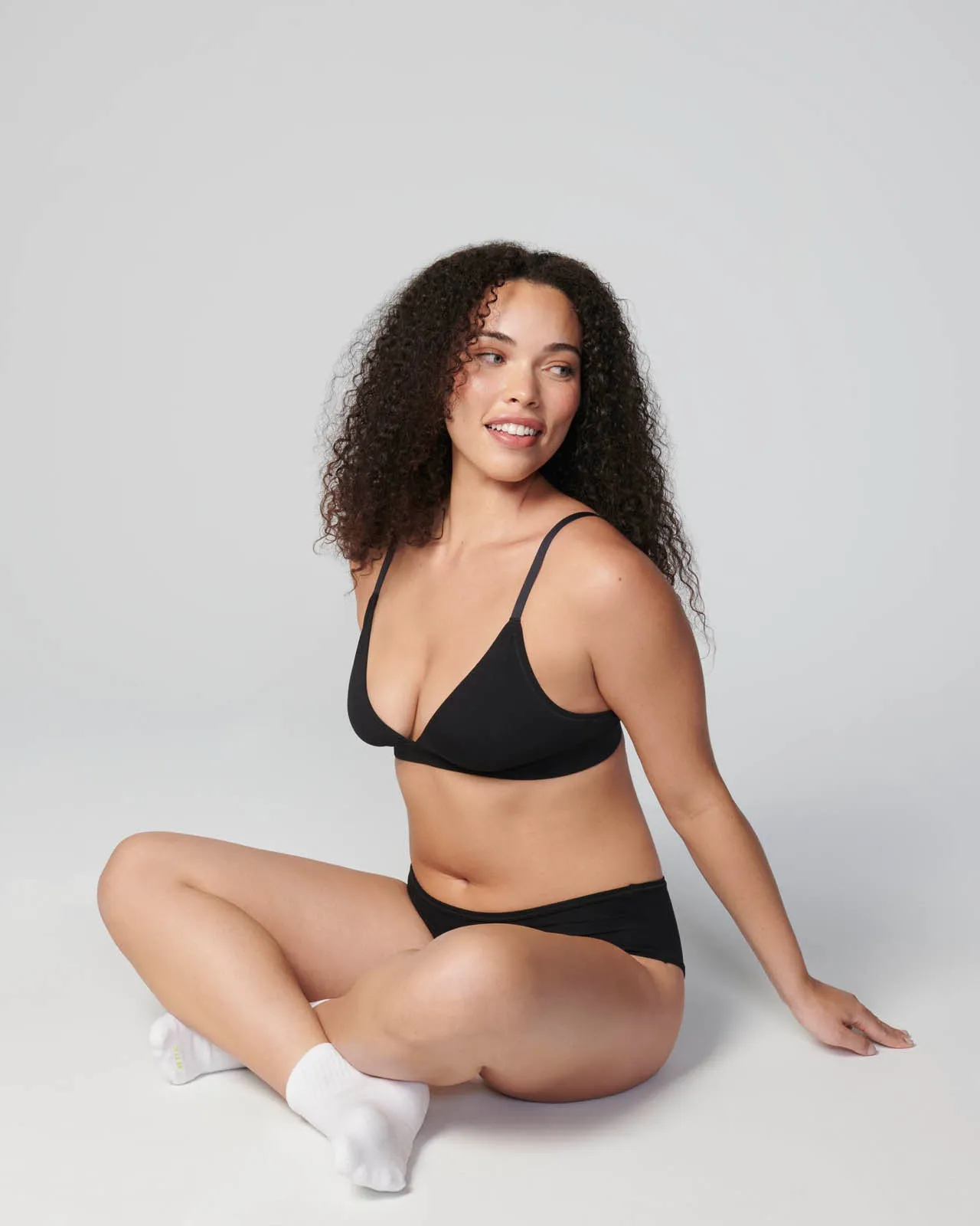 Softie Cotton Triangle Bralette