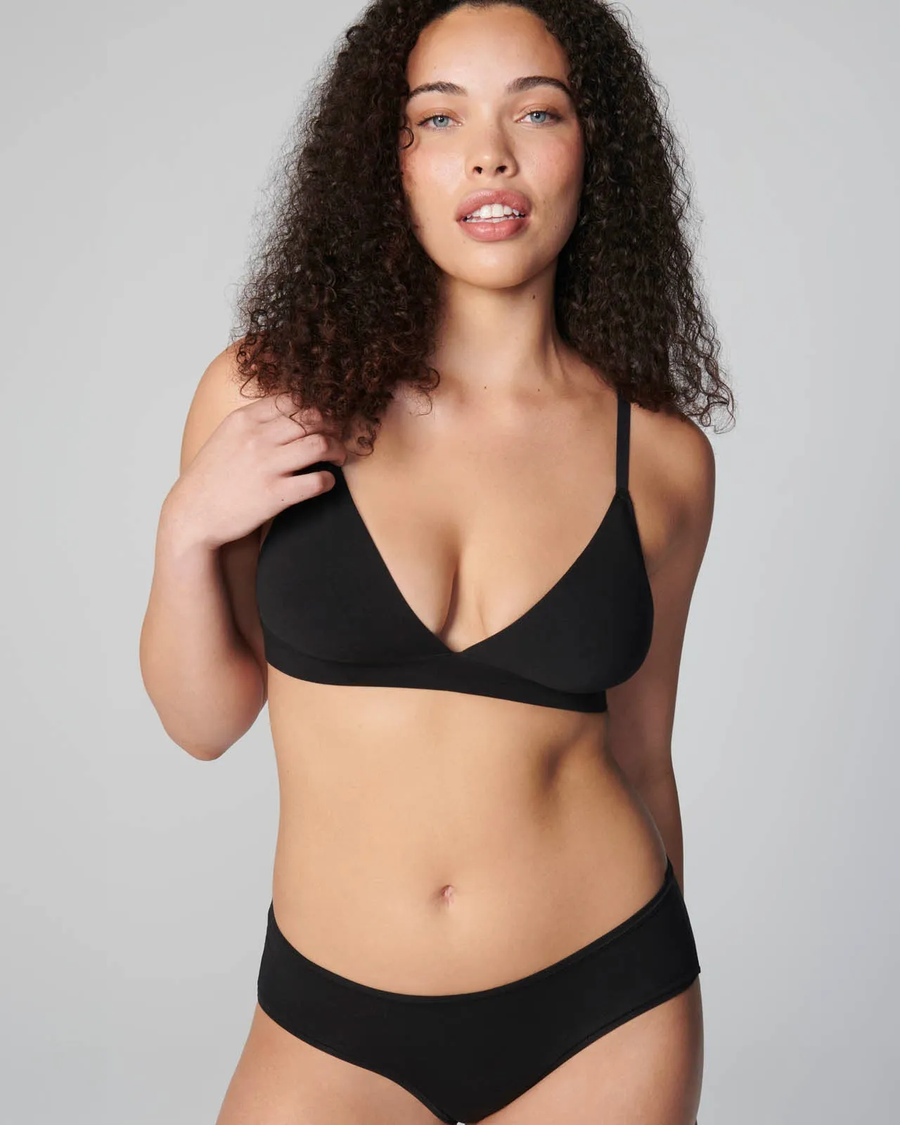 Softie Cotton Triangle Bralette