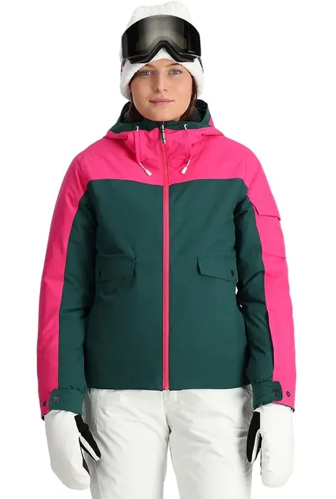 Spyder Optimist Jacket Womens 2024 Cypress Green