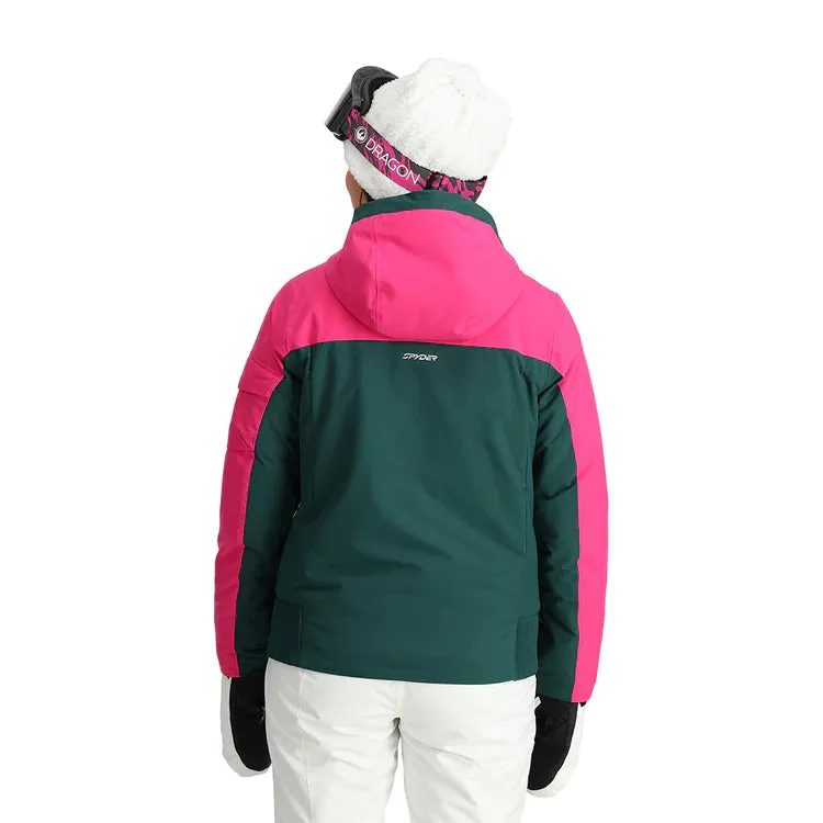 Spyder Optimist Jacket Womens 2024 Cypress Green