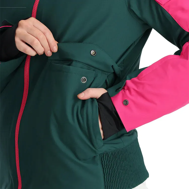 Spyder Optimist Jacket Womens 2024 Cypress Green