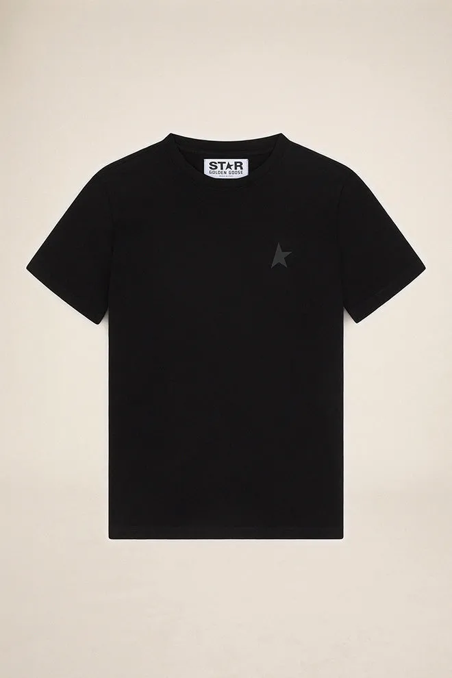 Star T-Shirt - Black Blackboard