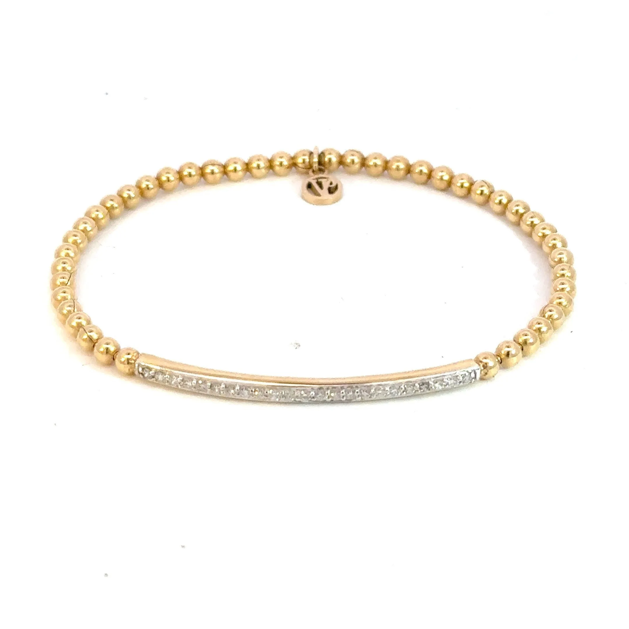 Stirata Diamond Bar Bracelet