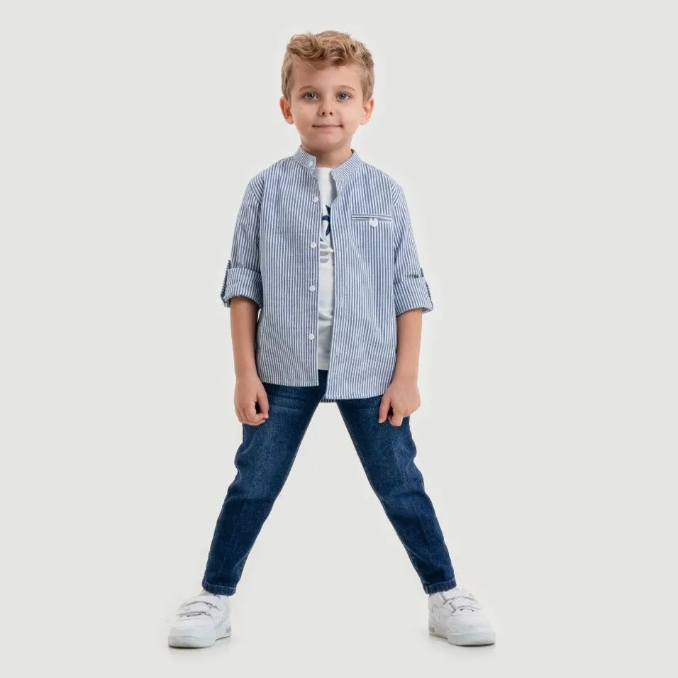 Summer Solstice Boys Jeans Set