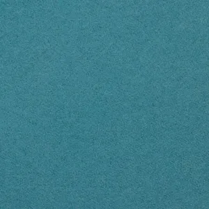 Teal Melton Wool Coating