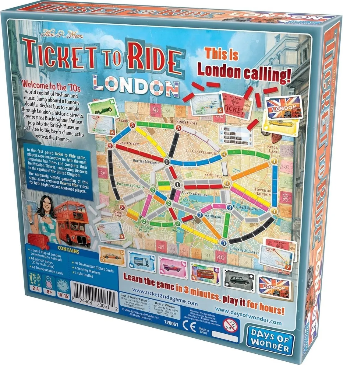 Ticket to Ride London Board Game