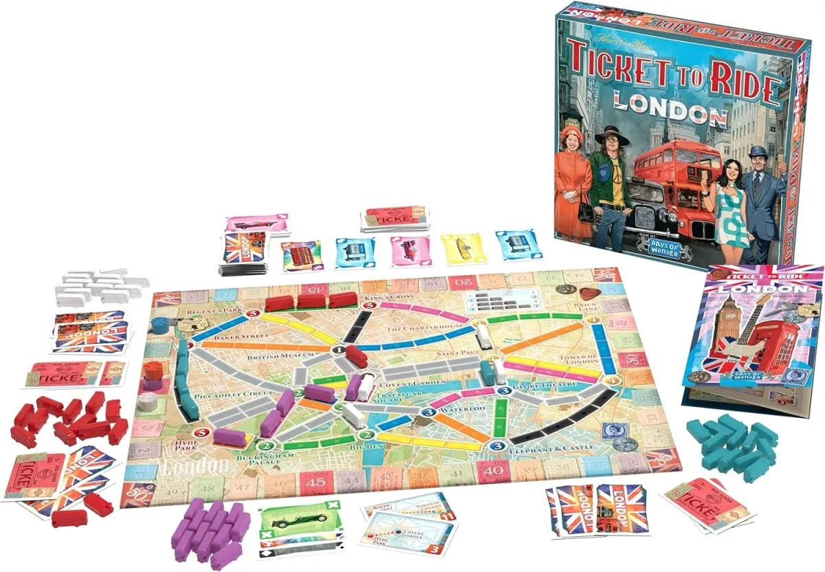 Ticket to Ride London Board Game