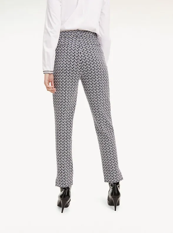 Tommy Hilfiger Tedi MONOGRAM HIGH RISE TROUSERS 26499