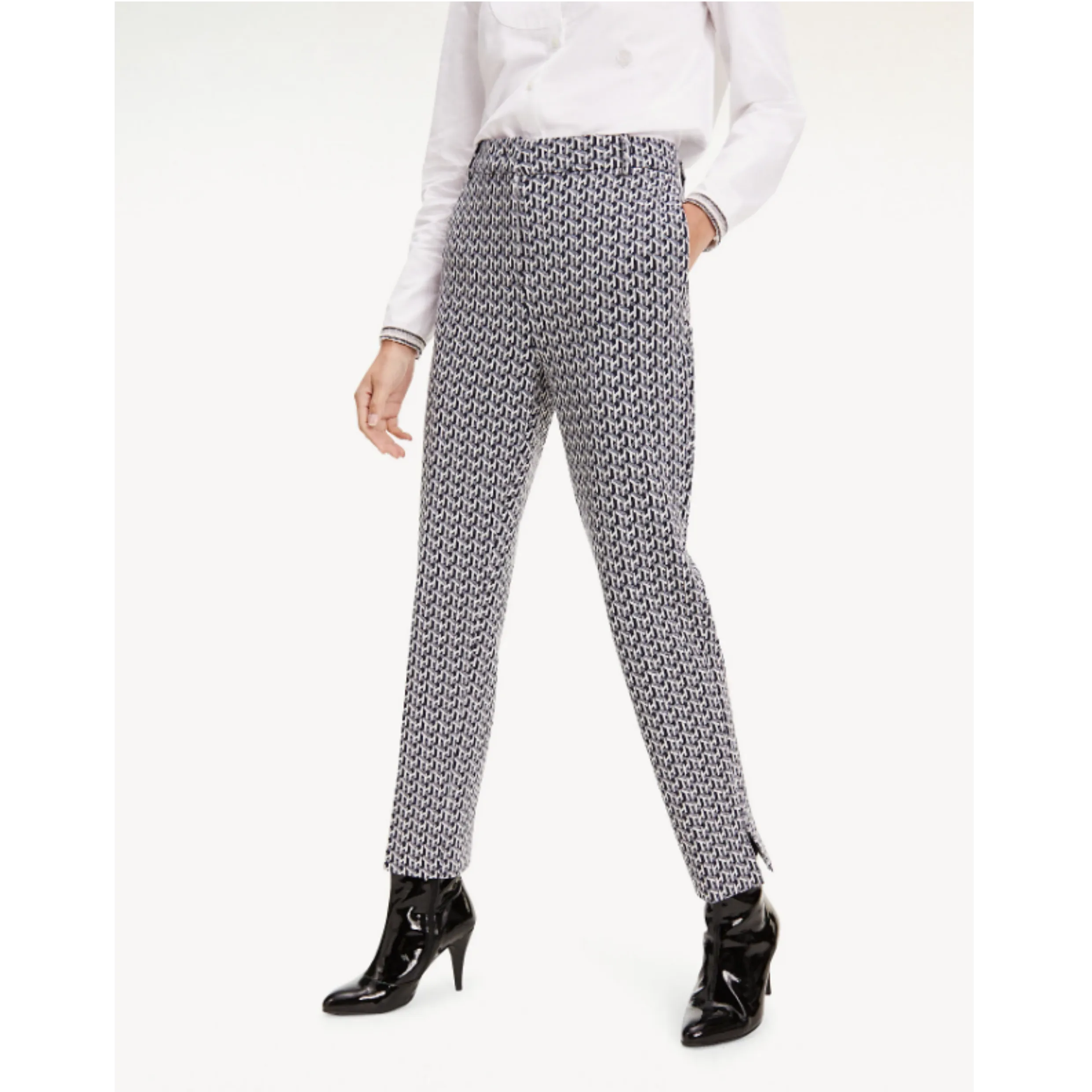 Tommy Hilfiger Tedi MONOGRAM HIGH RISE TROUSERS 26499