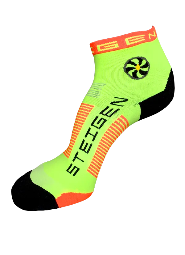 Unisex Steigen Running Socks Quarter Length US5-12