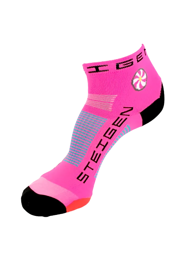 Unisex Steigen Running Socks Quarter Length US5-12