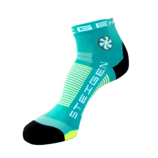 Unisex Steigen Running Socks Quarter Length US5-12