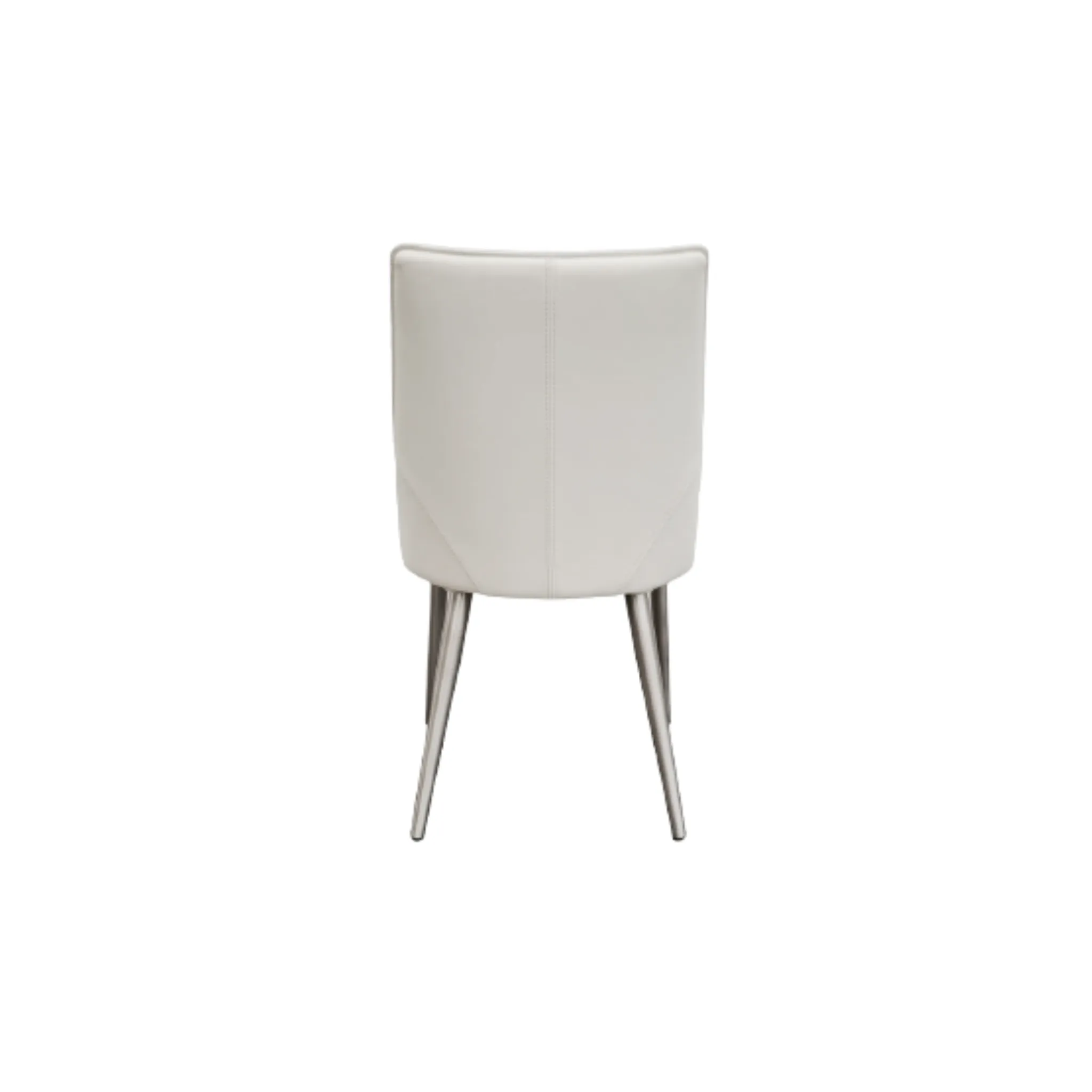 Urbana White Leather Chair