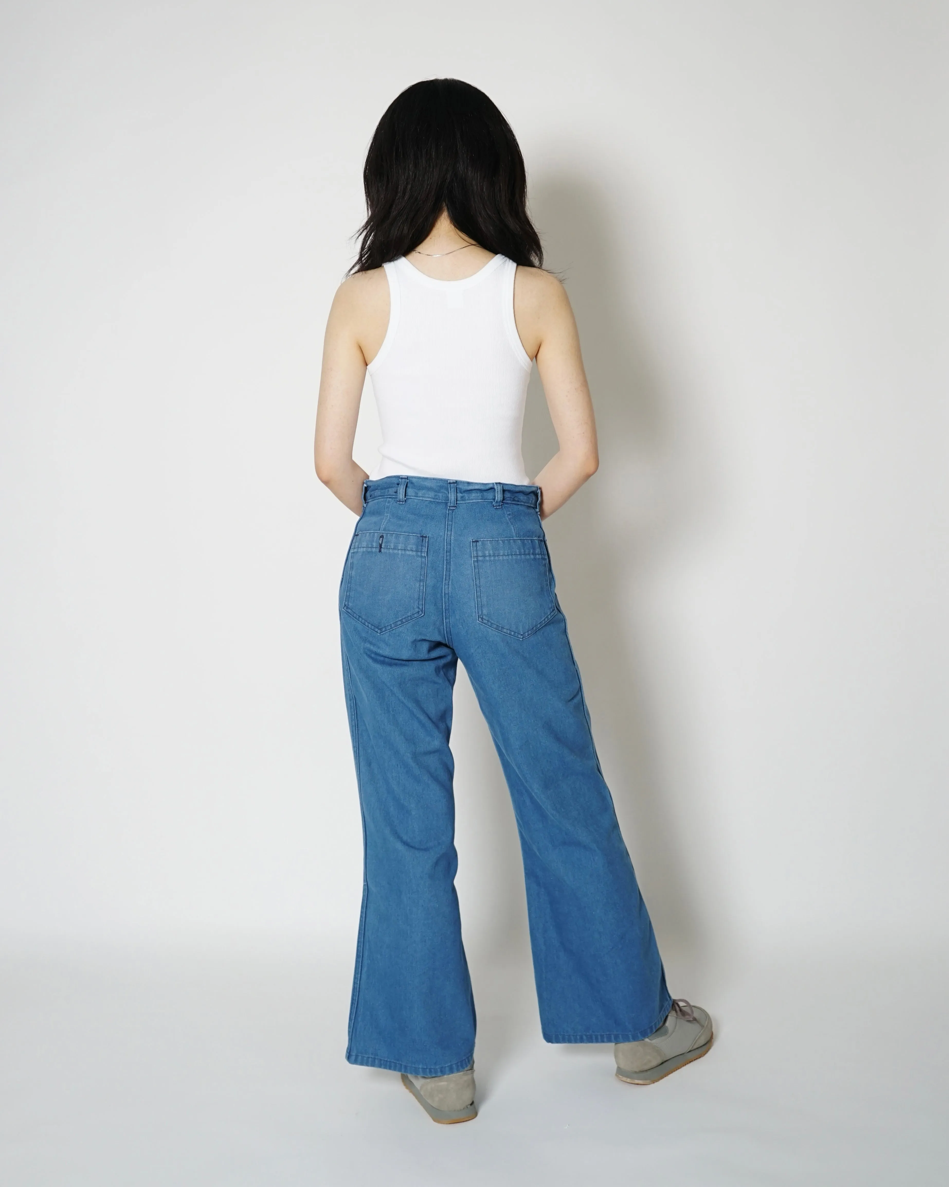 Utility Denim Trousers