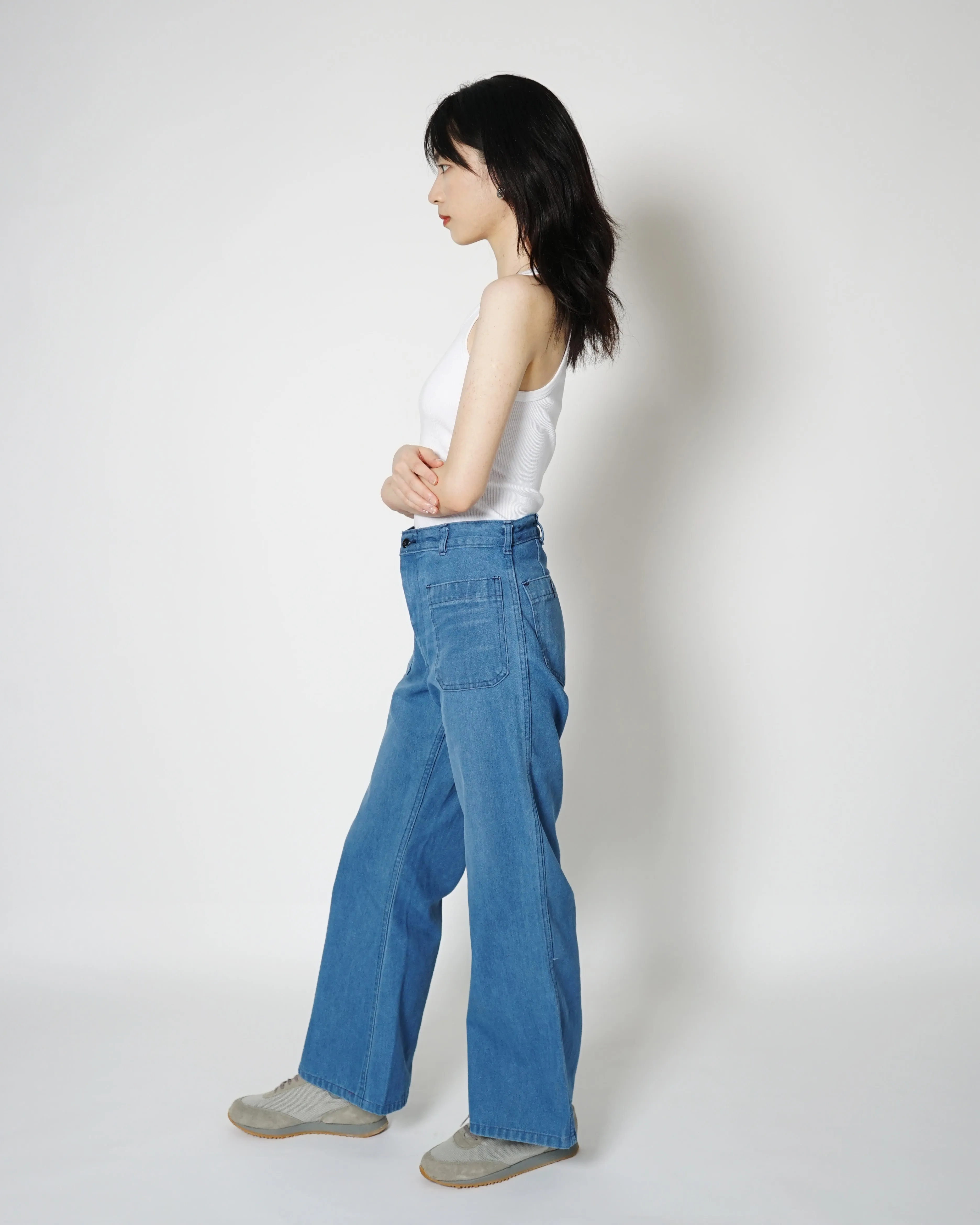 Utility Denim Trousers