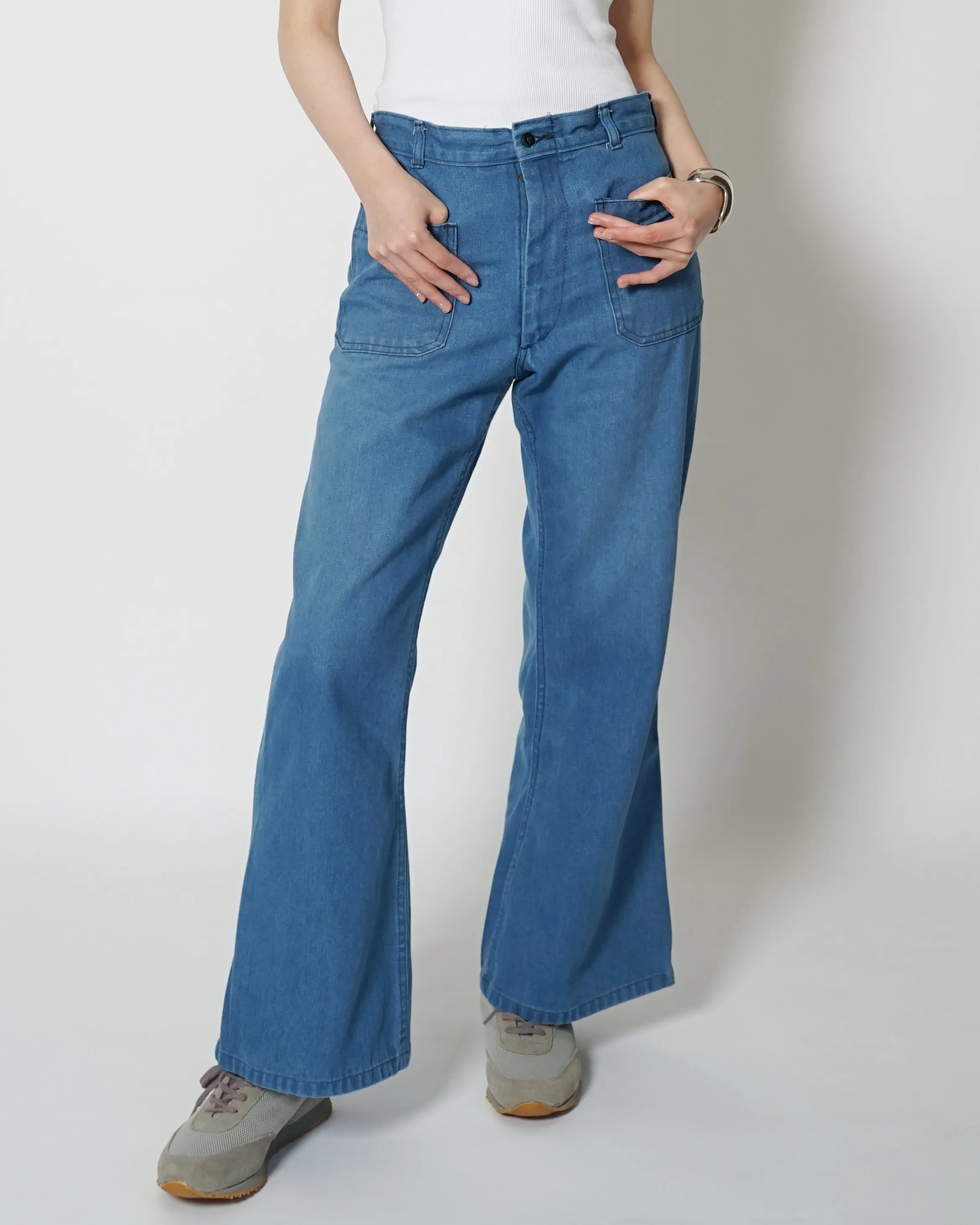 Utility Denim Trousers