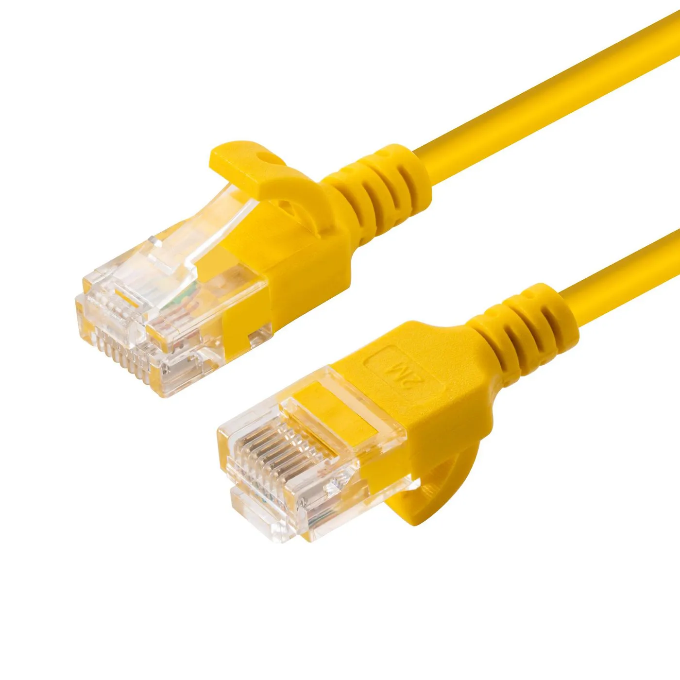 U/Utp Cat6a Slim 1M Yellow