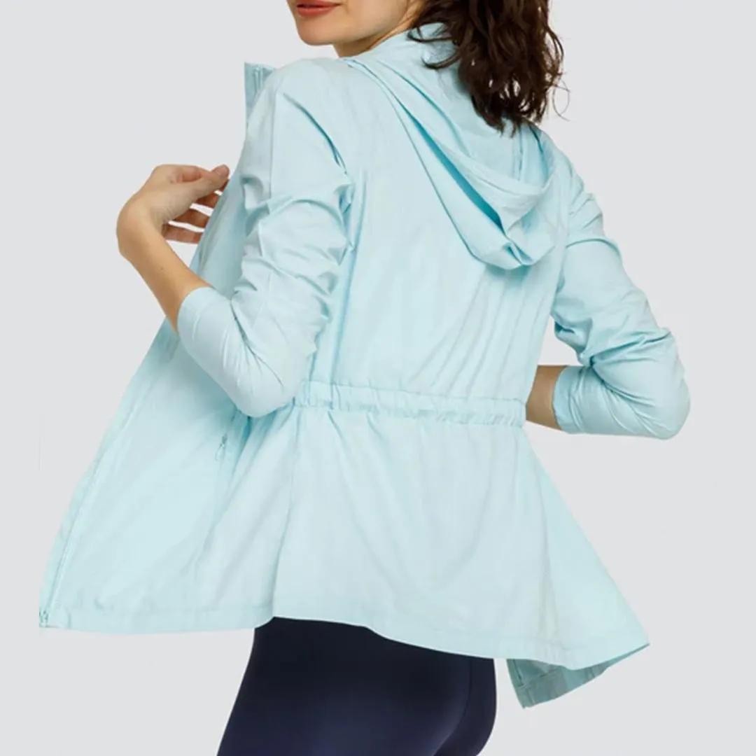 Women's Nola Tennis Jacket Blue Glow