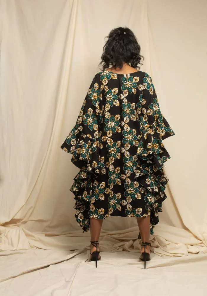 Yejide Ruffle Caftan