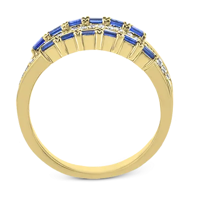 ZR2051 Right Hand Ring in 14k Gold with Diamonds